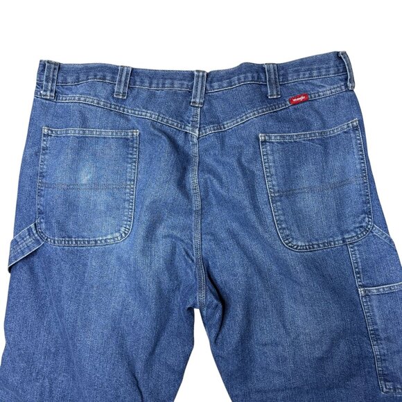 Wrangler Fleece Lined Carpenter Jeans Mens Size 42X30 - Picture 4 of 8